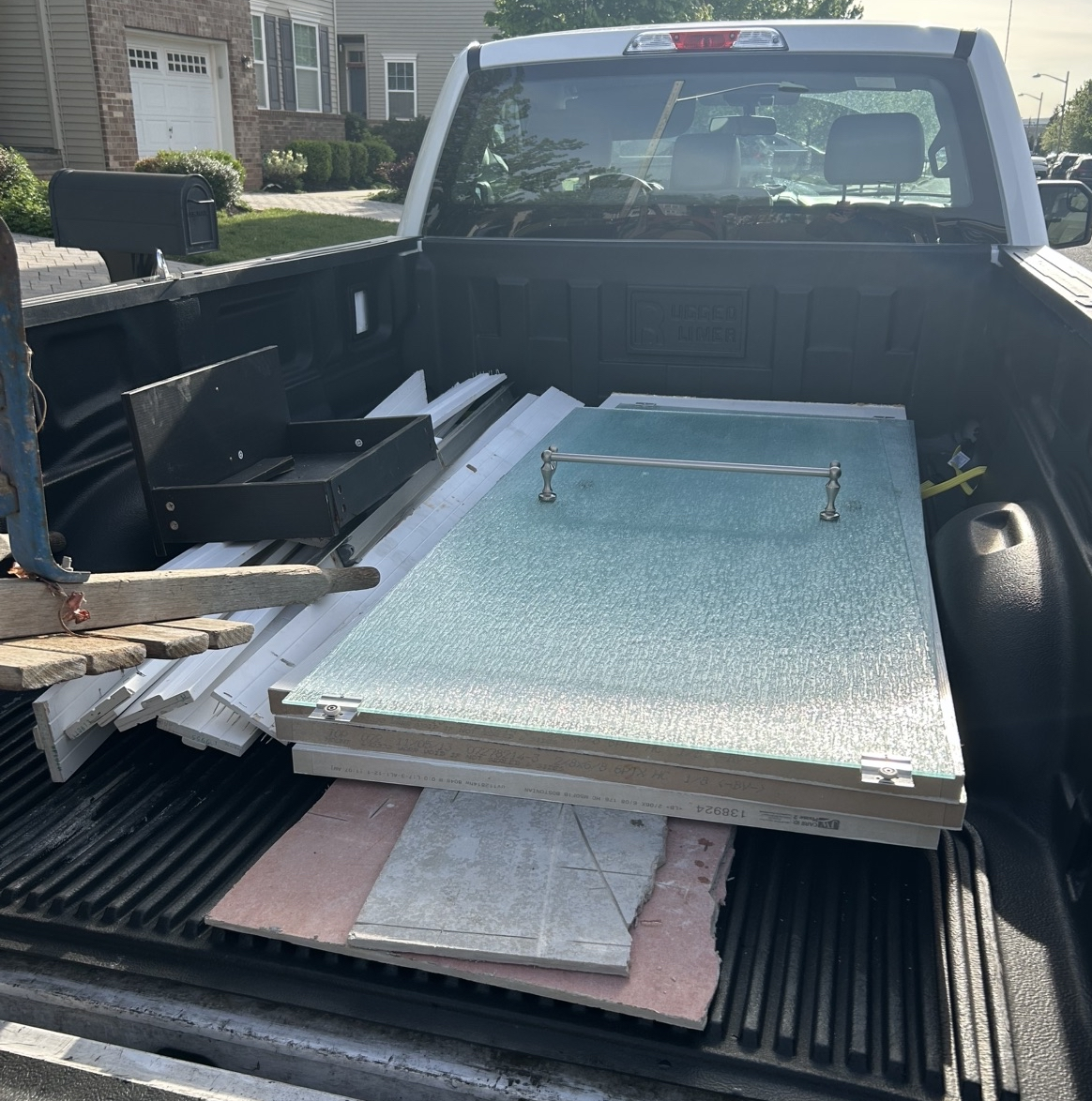 Home renovation debris removal and haul away service